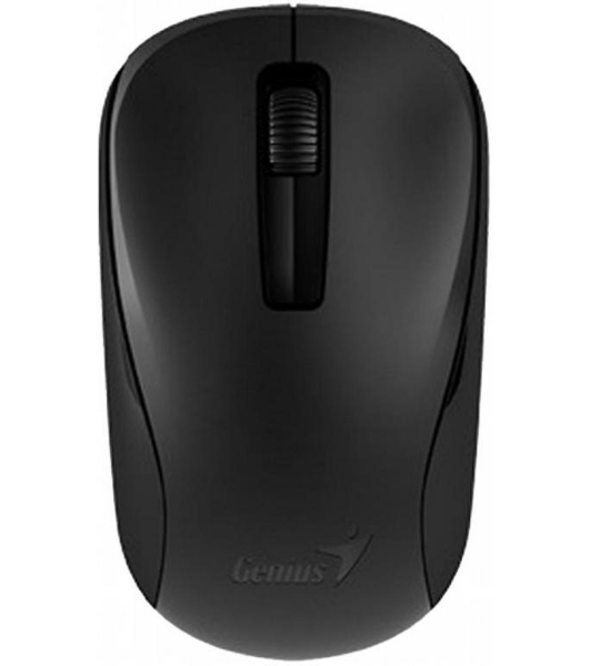 Мышь беспроводная Genius NX-7005 черный, 1200 dpi, радиоканал, USB, кнопки - 3