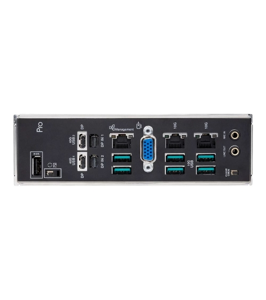 Материнская плата ASUS Pro WS WRX90E-SAGE SE, sTR5, AMD WRX90, 8xDDR5, 4xSATA, 4xM.2, 6xPCI-E 5.0 x16, 1xPCI-E 5.0 x8, 1xVGA, 2xMiniDP, 3x 10Gb LAN, 6xUSB-A 3.2 Gen 2, 1xUSB-A 2.0, 2xUSB-C USB4, 2x3.5 мм, 5.1, SSI EEB