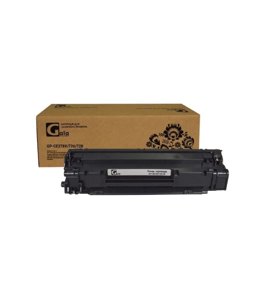 Картридж лазерный GalaPrint GP-CE278X/726/728 черный (2300 стр.) для HP LJ Pro P1560/P1566/P1600/P1606dn/M1536 Canon i-Sensys MF4410/4420/4430/4450/4550d/4570d/4580dn/4870dn/D520/LBP-6200D