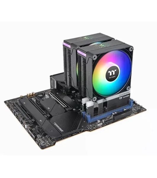 Устройство охлаждения (кулер) Thermaltake Astria 600 ARGB Soc-AM5/AM4/1151/1200/1700 черный 4-pin 26.8dB Al 265W Ret (CL-P121-CA12SW-A)