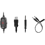 Гарнитура Bloody G573P чёрный, проводная, подсветка, совместимость с PS5, Xbox, фото2