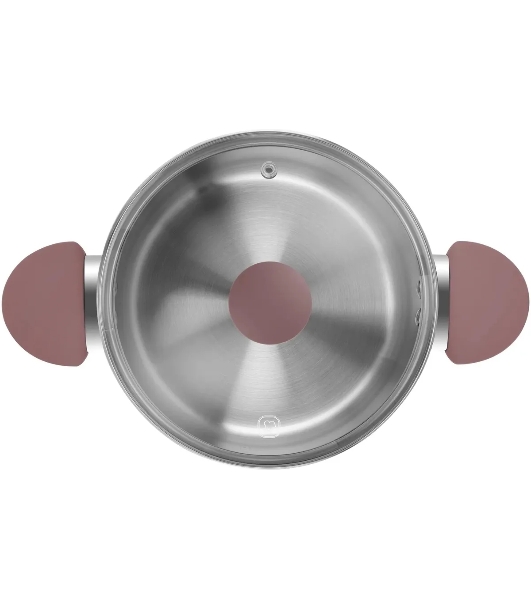 Кастрюля Rondell Bueno RDS-1587 (ST) стальной 1587 Кастрюля с/кр 20 см 2,8 л Bueno Rondell