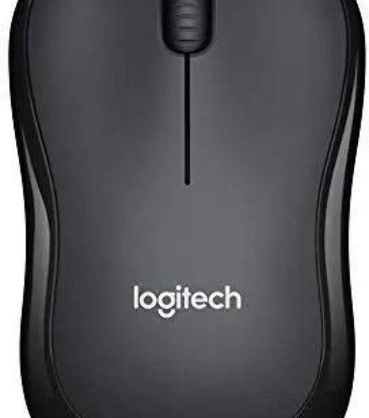 Мышь беспроводная Logitech B175 черный, 1000 dpi, радиоканал, USB, кнопки - 3