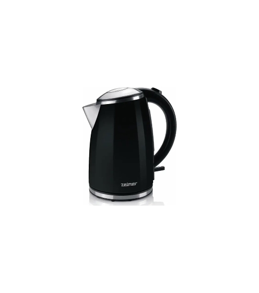 Чайник электрический Zelmer ZCK1274B 1.7 л, 2200 Вт, черный корпус: металл