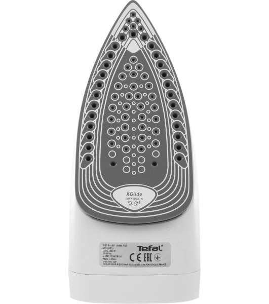 Утюг Tefal FV2837E0 синий/белый, 2400 Вт, 35 г/мин, 165 г/мин, 270 мл