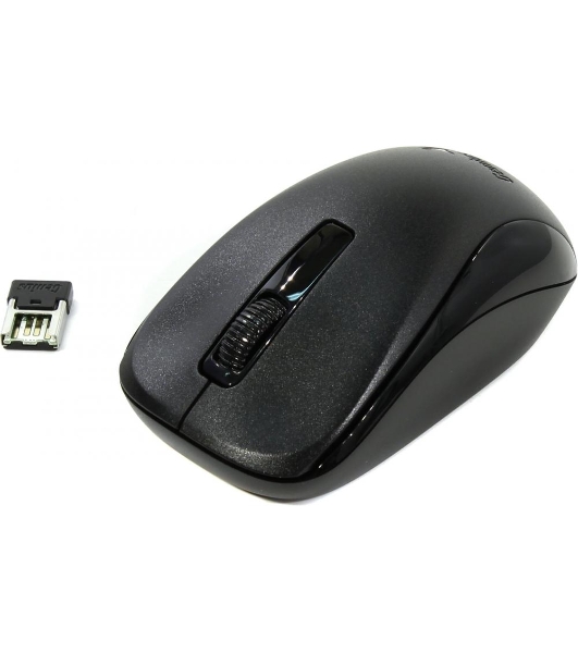 Мышь беспроводная Genius NX-7005 черный, 1200 dpi, радиоканал, USB, кнопки - 3