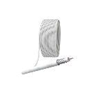 Кабель коаксиальный ЭРА RG-6U CCS/оплетка Al 48проц. PVC Simple 75Ом белый, фото 1