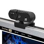Веб-камера ExeGate Stream HD-4000 3840x2160, 30 кадр/с, USB Type-A, микрофон (2 шт, шумоподавление), шторка приватности, автоматическая фокусировка, универсальное крепление, штатив в комплекте, фото5