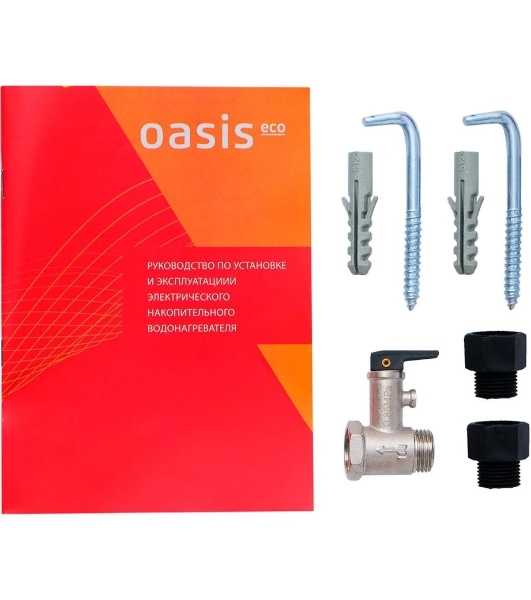 Водонагреватель электрический Oasis Standart EcoER-30 белый, накопительный, 30 л, 1,5 кВт