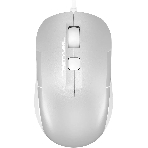 Мышь проводная A4Tech Fstyler FM26 серебристый/белый, 1600 dpi, USB, кнопки - 4, фото 1