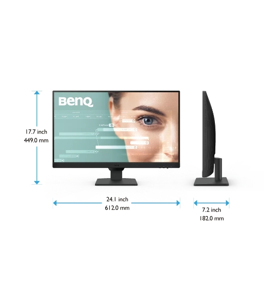 Монитор 27' BenQ GW2790 IPS 1920x1080, 100 Гц, 5 мс, 16:9, 250 кд/м2, 2xHDMI, 1xDP, 1x3.5 мм, черный