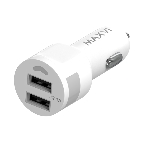 Автомобильное зарядное устройство Maxvi CCM-212 Plus M white 2.1A, фото 1