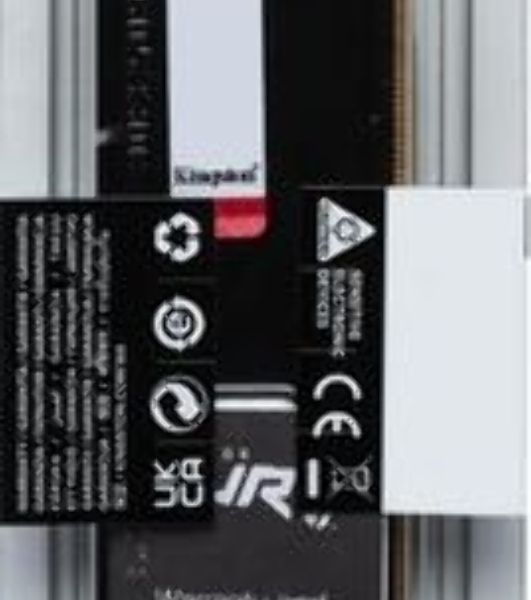 Оперативная память Kingston Fury Beast Black, DDR5, 32GB (1x32GB), 5600 MHz, CL36, с радиатором, чёрный