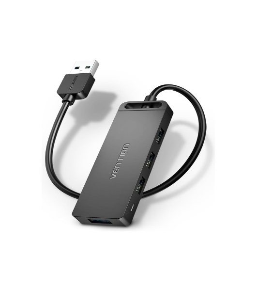 USB-концентратор Vention CHLBB, USB 3.0, USB 4 порта, USB