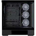 Компьютерный корпус ZALMAN P40 DS, ATX, черный, WINDOW, 9.1-inch LCD screen, 2xCombo(2.5” or 3.5”), 1x2.5”, 1xUSB TYPE-C, 2xUSB 3.0, SIDE 3x120мм ARGb, REAR 1x120мм ARGb, фото3