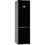Холодильник Bosch KGN39LB30U черный двухкамерный 290/110л морозилка снизу, No Frost, фото 1