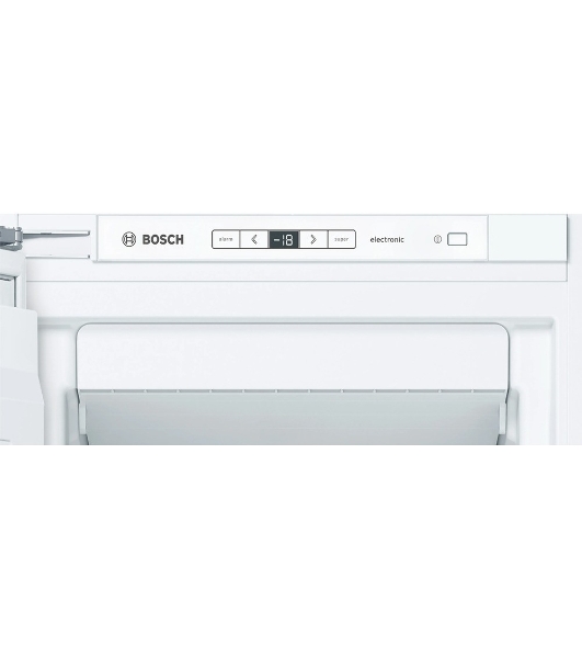 Встраиваемый морозильный шкаф Bosch GIN81AEF0U, белый, 212л, 5 ящиков