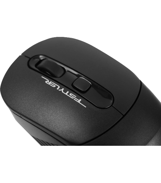 Мышь беспроводная A4Tech Fstyler FB10C черный, 2000 dpi, радиоканал, Bluetooth, USB, кнопки - 4