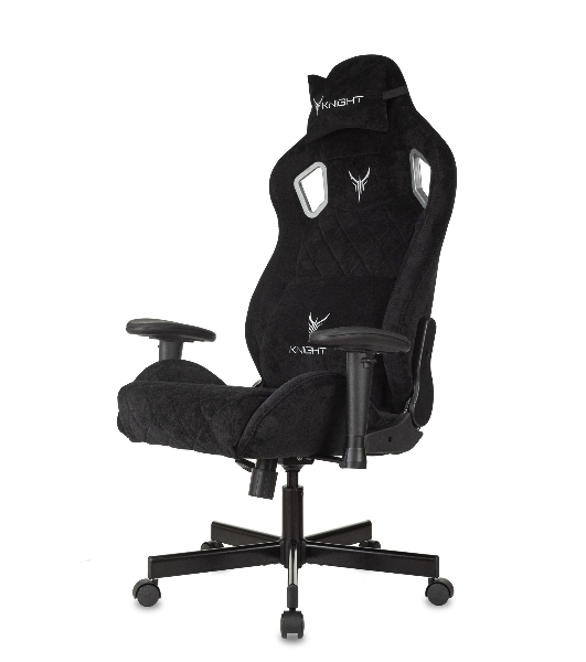 Кресло Бюрократ Knight Outrider Light-20 черный, ткань, 120 кг, механизм качания