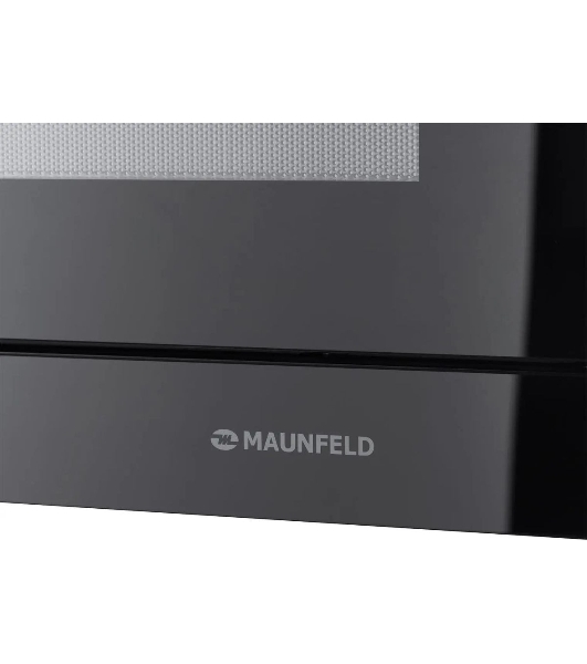Встраиваемая микроволновая печь Maunfeld MBMO.20.1PGb черный, 20 л, 800 Вт, переключатели - поворотный механизм