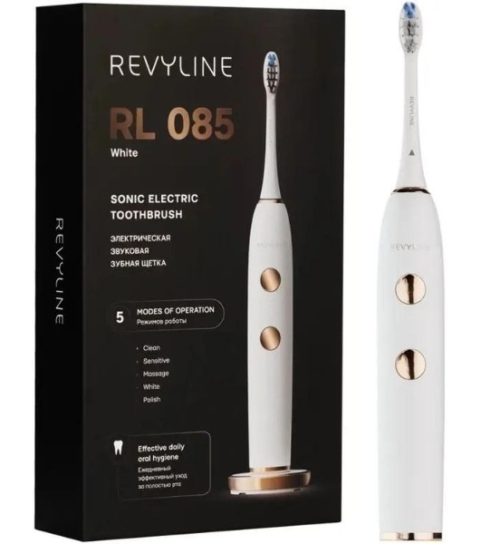 Электрическая зубная щетка Revyline RL 085, белая