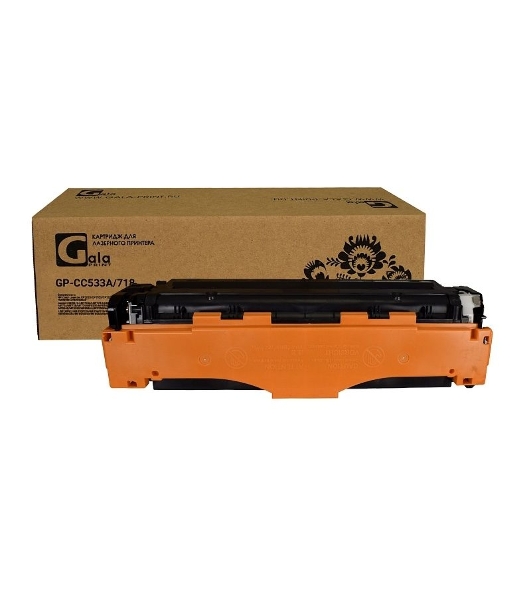 Картридж лазерный GalaPrint GP-CC533A/718 Magenta (2800 стр) для HP CLJ CP2025n/CP2025dn/CP2025x/CM2320n/CM2320nf/CM2320fxi/Canon LBP-7200C/7210CDN/MF8350CDN