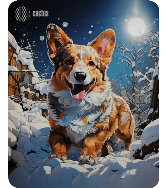 Коврик для мыши Cactus Corgi 300x250x3мм (CS-MP-D13M)