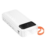 Портативный аккумулятор HOCO (6942007653381) J151A 20000mAh 1USB+1Type-C 2.0A, белый, фото3