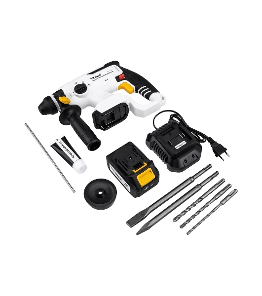 Перфоратор Kranz KR-PT-120, SDS-plus, 20 В, 2,2 Дж, от аккумулятора