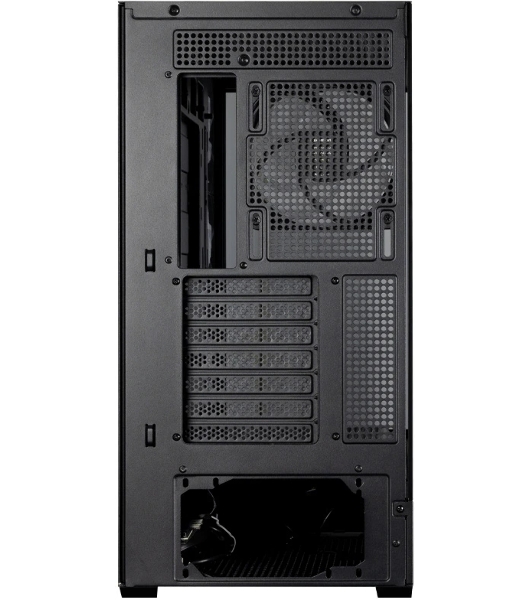 Компьютерный корпус ZALMAN P40 DS, ATX, черный, WINDOW, 9.1-inch LCD screen, 2xCombo(2.5” or 3.5”), 1x2.5”, 1xUSB TYPE-C, 2xUSB 3.0, SIDE 3x120мм ARGb, REAR 1x120мм ARGb