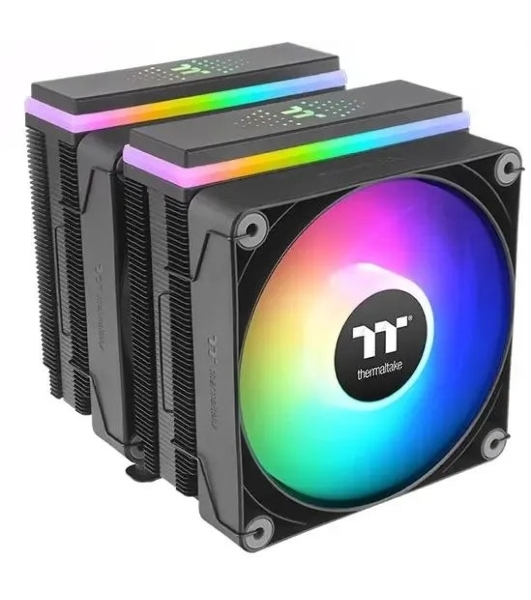 Устройство охлаждения (кулер) Thermaltake Astria 600 ARGB Soc-AM5/AM4/1151/1200/1700 черный 4-pin 26.8dB Al 265W Ret (CL-P121-CA12SW-A)