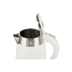 Чайник электрический Homestar HS-1021, 1500 Вт, 1.7 л, нержавейка+пластик, белый, двойной корпус, фото4