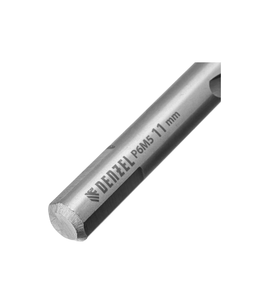 Сверло спиральное по металлу Denzel 11 x 142 мм, Р6М5, Golden Tip