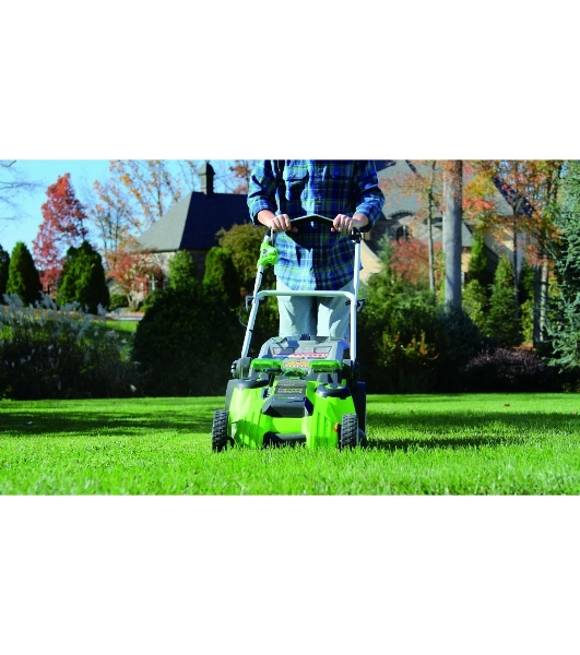 Газонокосилка аккумуляторная GreenWorks G40LM49DB, 40 В, 0 Ач