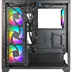 Компьютерный корпус Azza Neptune черный без БП ATX 5x120мм 2x140мм 2xUSB2.0 1xUSB3.0 audio bott PSU, фото2