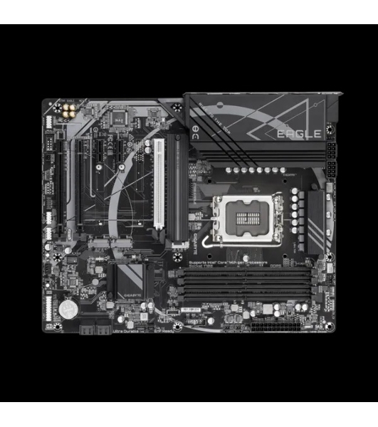 Материнская плата Gigabyte Z790 EAGLE, LGA 1700, Intel Z790, 4xDDR5, 4xSATA, 3xM.2, 1xPCIe 5.0 x16, 1xPCIe 4.0 x4, 1xPCIe 3.0 x1, 1xHDMI, 1xDP, 1x 2.5Gb LAN, 4xUSB-A 3.2 Gen 1, 1xUSB-A 3.2 Gen 2, 2xUSB-A 2.0, 1xUSB-C 3.2 Gen 2, 3x3.5 мм, 7.1, ATX