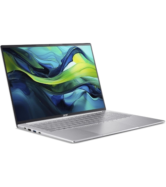 Ноутбук Acer Swift Lite 16 SFL16-51M-785G Intel Core Ultra 7 155U/16Gb/SSD 1Tb/16'/IPS/WUXGA/1920x1200/60Hz/NoOS/Silver (NX.D3VCD.002)