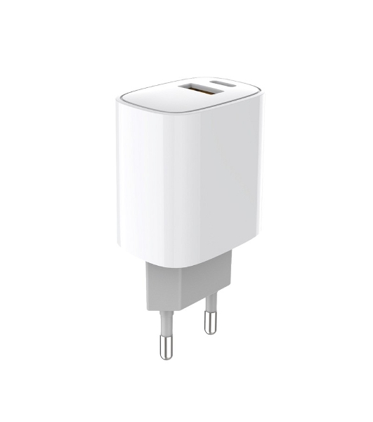 Сетевое зарядное устройство Rexant с двумя портами USB-A + USB-C, 20 Вт