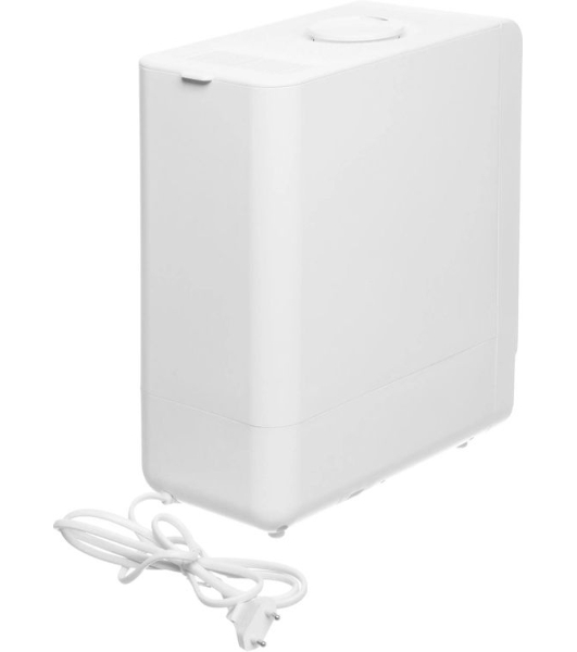Увлажнитель воздуха Royal Clima VOLPE RUH-VP270/6.5E-WT белый, 30 м², 6.5 л, ультразвуковой, производительность 270 мл/ч, гигростат, ароматизация, управление по Wi-Fi (SmartLife), пульт ДУ