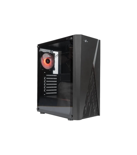 Компьютерный корпус ATX Eurocase A39 ARGb черный без БП закаленное стекло USB 3.0