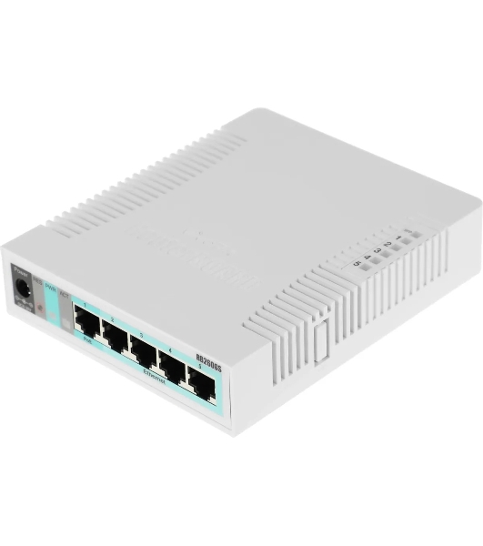 Коммутатор MikroTik CSS106-5G-1S 5PORT 1000M