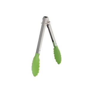 Кухонные щипцы Mallony Tongs-01, нейлон, нержавеющая сталь, зеленый