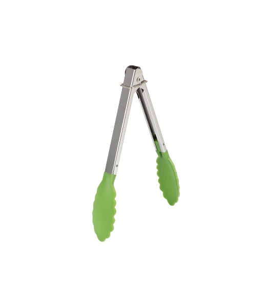 Кухонные щипцы Mallony Tongs-01, нейлон, нержавеющая сталь, зеленый