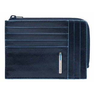 Картхолдер Piquadro Blue Square PU1243B2R/BLU2 синий, натуральная кожа