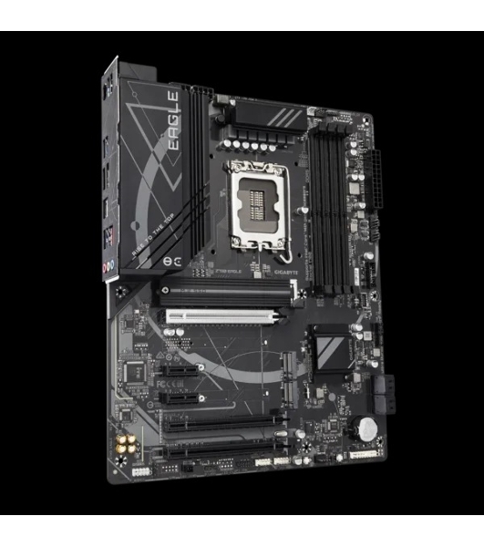 Материнская плата Gigabyte Z790 EAGLE, LGA 1700, Intel Z790, 4xDDR5, 4xSATA, 3xM.2, 1xPCIe 5.0 x16, 1xPCIe 4.0 x4, 1xPCIe 3.0 x1, 1xHDMI, 1xDP, 1x 2.5Gb LAN, 4xUSB-A 3.2 Gen 1, 1xUSB-A 3.2 Gen 2, 2xUSB-A 2.0, 1xUSB-C 3.2 Gen 2, 3x3.5 мм, 7.1, ATX