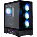 Компьютерный корпус ZALMAN P40 DS, ATX, черный, WINDOW, 9.1-inch LCD screen, 2xCombo(2.5” or 3.5”), 1x2.5”, 1xUSB TYPE-C, 2xUSB 3.0, SIDE 3x120мм ARGb, REAR 1x120мм ARGb, фото7