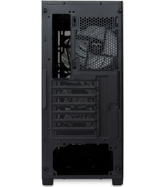 Компьютерный корпус HSPD M521, Mesh Mid Tower, черный, slide TG, 0.45 SPCC, 4x120мм ARGb ATX, mATX, mITX 160/330/184мм 2x2.5', -, 7xPCI 2xUSB-A 3.0, 1xUSB-A 1.0 390x200x449мм