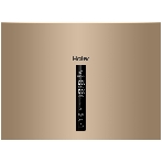 Холодильник Haier C4F744CGGU1 золотистый двухкамерный 303/136л морозилка снизу, No Frost, фото6