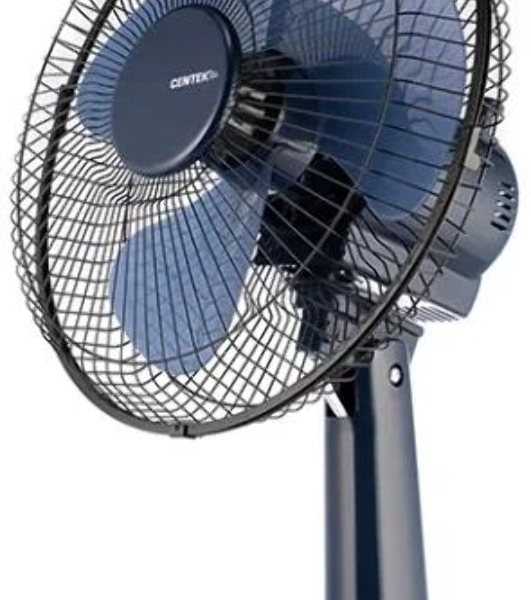 Вентилятор Centek CT-5006 синий, настольный, 25 Вт, 2 скорости, 23 см