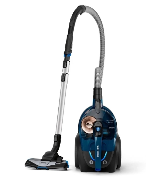 Пылесос Philips FC9733/01 синий/черный, 470/2100 Вт, уборка сухая, пылесборник контейнер 2 л